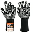 thumbnail image 1 of Commercial Chef Heat Resistant Oven Mitts - 1472°F Pot Holders Gloves, Aramid Fiber, Machine Wash, 1 of 9