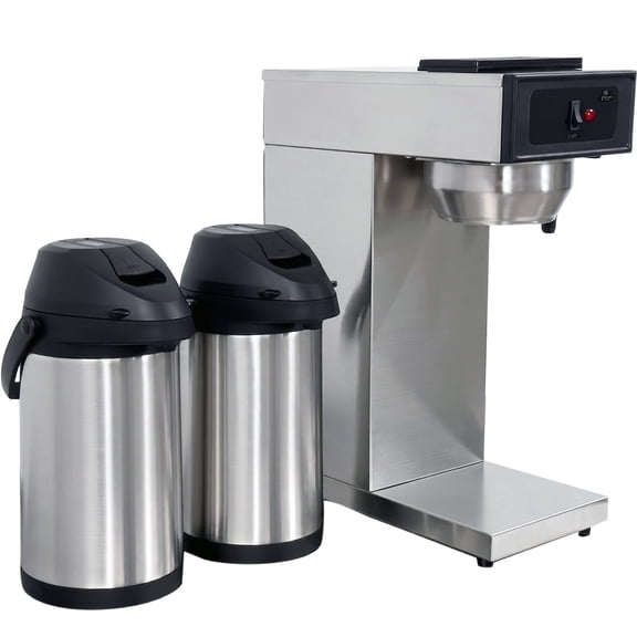 Commercial Coffee Brewer with 2 Airpots