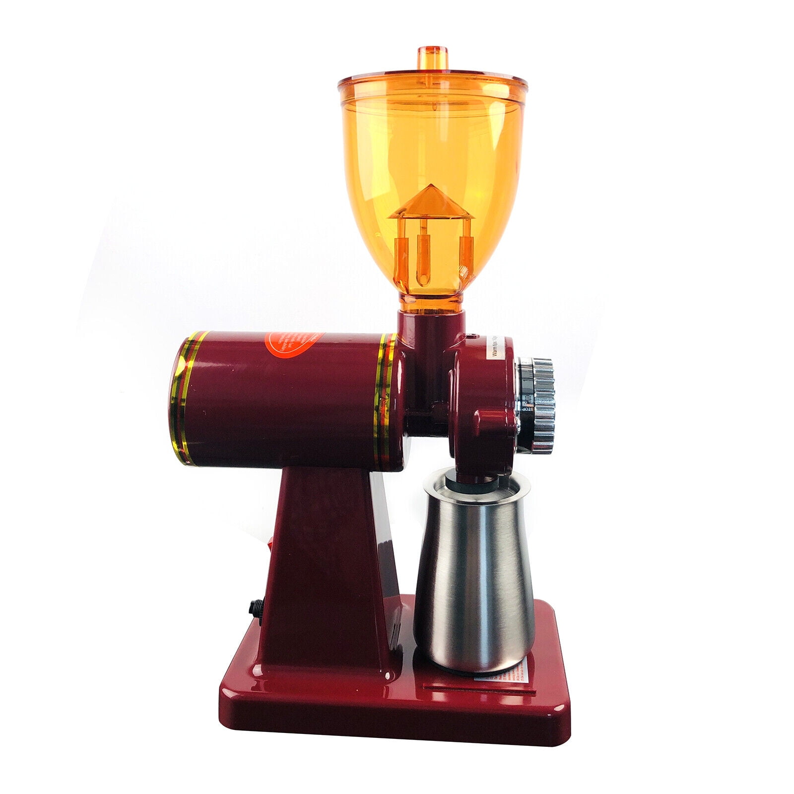 Commercial Coffee Grinder Electric Grind Automatic Burr Mill Bean Home