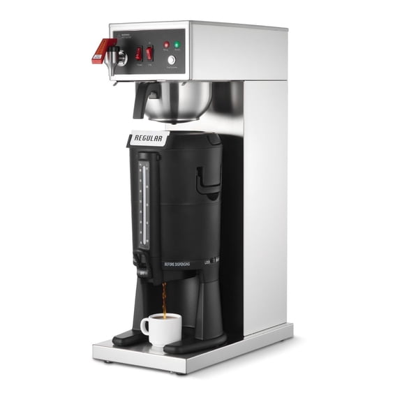 Commercial Coffee Maker, 17-Cup Drip Machine, 2.5L Thermal Carafe