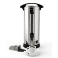 thumbnail image 1 of Commercial Coffee Maker, 3.8 gal/14L 100 Cup, Double Wall Quick Brewing, for Buffet Party Catering Church Meeting Rooms, 1 of 7