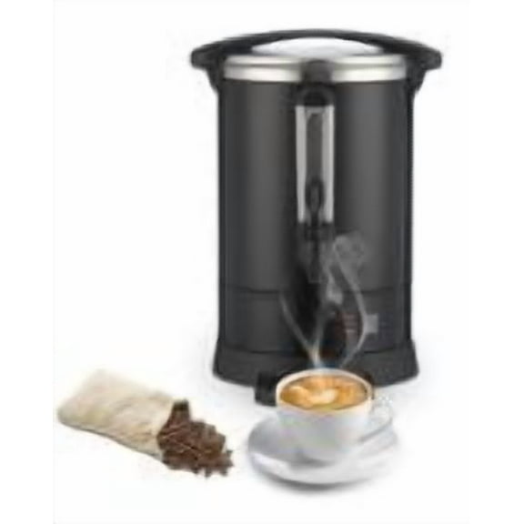 Commercial Coffee Urn,120 Cups/18L Stainless Steel Large Coffee Dispenser,110V Electric Coffee Maker Urn For Quick Brewing, Hot Water Urn with Detachable Power Cord for Easy Cleaning