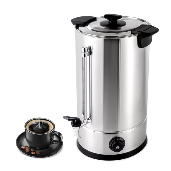 Commercial Coffee Urn Tea Maker Machine, 1.4KW, 3.96gal, 110V