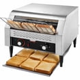 thumbnail image 1 of Commercial Conveyor Toaster - 450 Slices/Hour - Stainless Steel - Restaurant Toaster Oven for Toast, Bun, Bagel & Bread - Electric Heavy Duty, 1 of 6