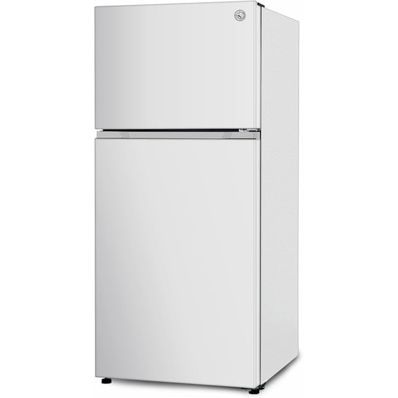 Commercial Cool 18 Cu. Ft. Top Mount Refrigerator with Freezer, Adjustable Temperature Control, Ice Maker Ready, ENERGY STAR, CCR1800GW, White