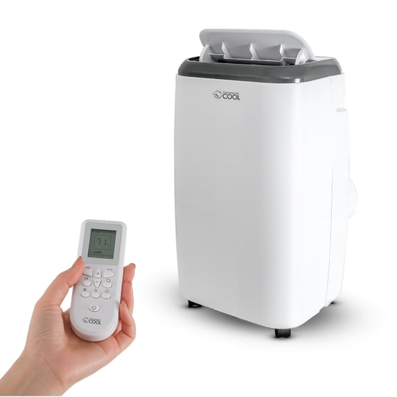 Commercial Cool CPT06WB 6,000 BTU SACC/CEC (10,000 BTU ASHRAE) Portable Air Conditioner with Remote Control, White