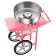 thumbnail image 1 of Commercial Cotton Candy Machine with Cart, 1000W Sugar Floss Maker for Parties, Festivals, Carnivals, Birthday Events, Easy Temp Control, Rapid Production, Pink Floss Maker with Storage and Mobility, 1 of 11