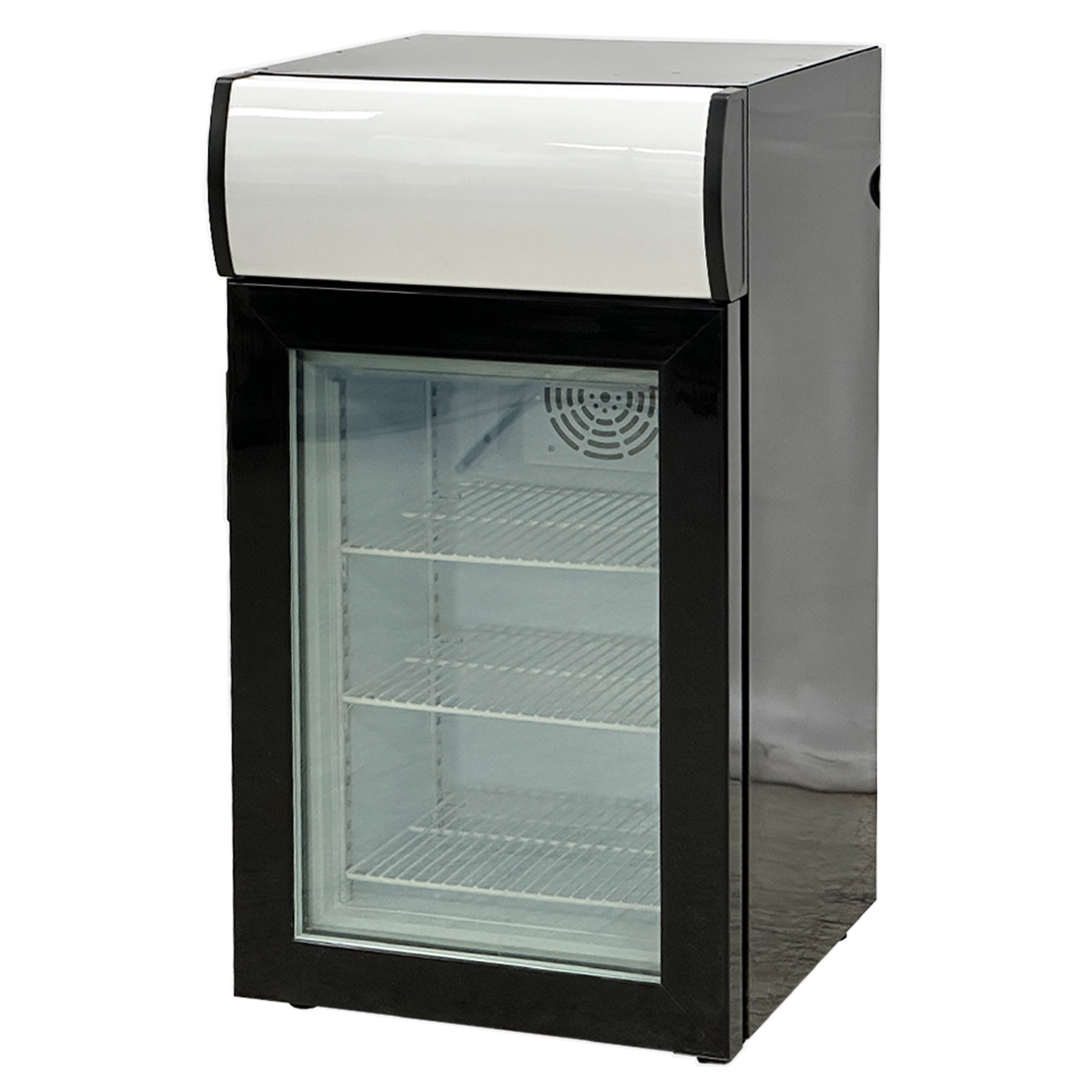 Commercial Counter top mini refrigerator Air Countertop Glass Freezer Ice cream Merchandiser 15