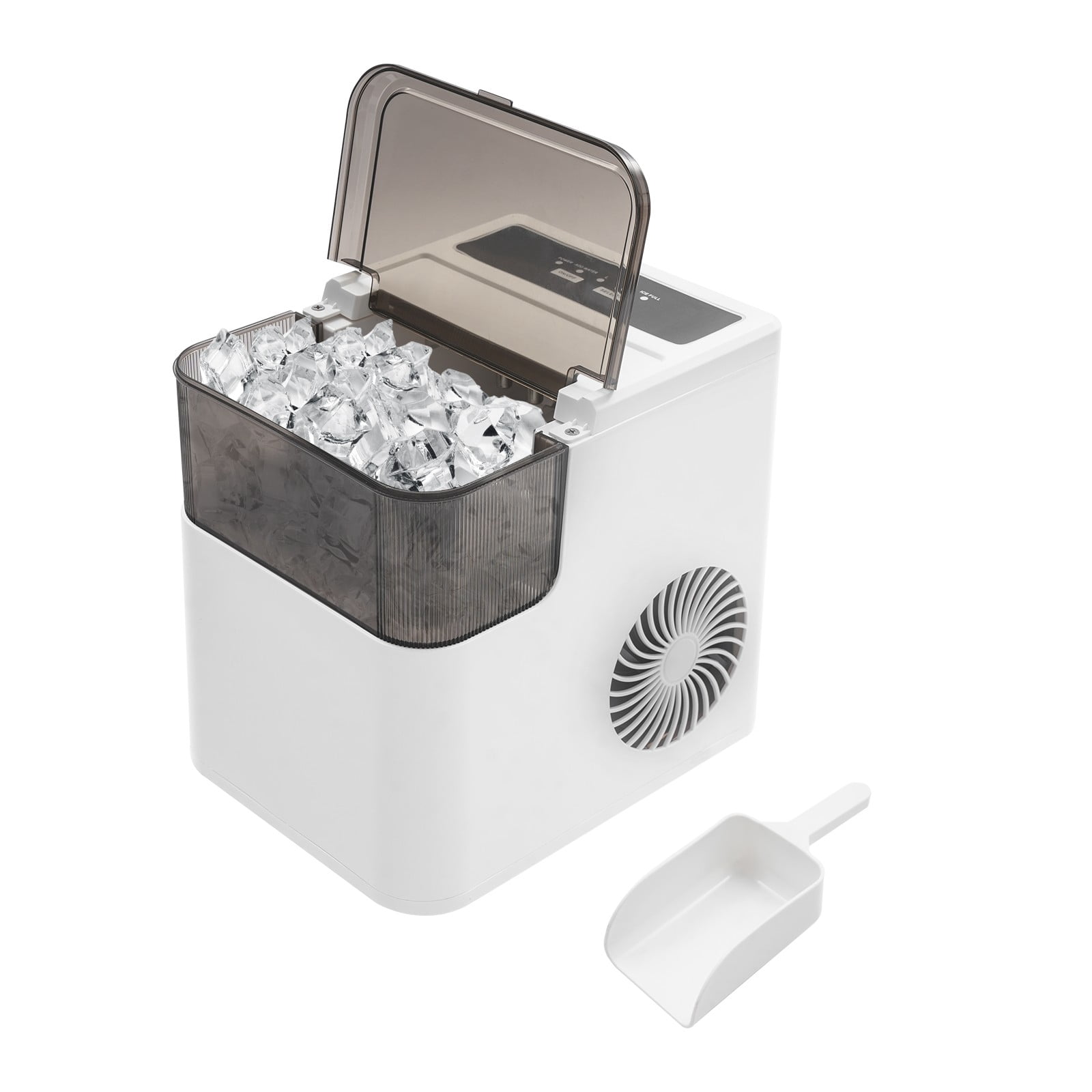 Commercial Countertop Ice Maker Electric Ice Maker for Home Cafes Offices 1.41L