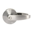 thumbnail image 1 of Commercial Cylindrical Lever Heavy Duty Non-Handed Grade 2 Door Handle – Brushed Chrome (US26D) – “R” Lever, 1 of 1