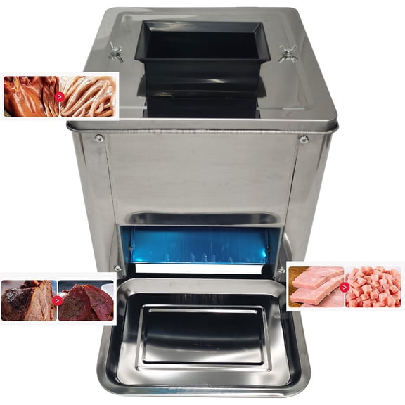 Commercial Desktop Electric Stainless Steel Slicer 15MM