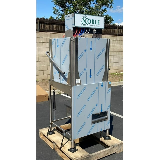 Commercial Dishwasher Dishmachines Door Type Single Rack Low Temperature Straight Dishwasher 115V NSF