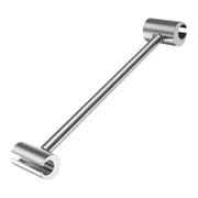 Commercial Door Hinge Adjustment Tool, Heavy Duty Steel Hinge Bender Wrench for Gap Alignment and Repair, Professional Door Maintenance Tool for Leveling and Fixing Squeaky Doors, Big