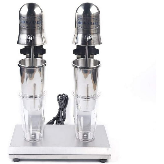 Commercial Double Head Drink Mixer Stainless Steel Milk Shake Machine for Drink Mixer 110V