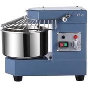 Commercial Dough Mixer 10.5Qt, 650W Dual Rotating Dough Kneading Machine with Food-Grade Stainless Steel Bowl, Security Shield & Timer, Electric Spiral Mixer for Restaurant Bakery Pizzeria