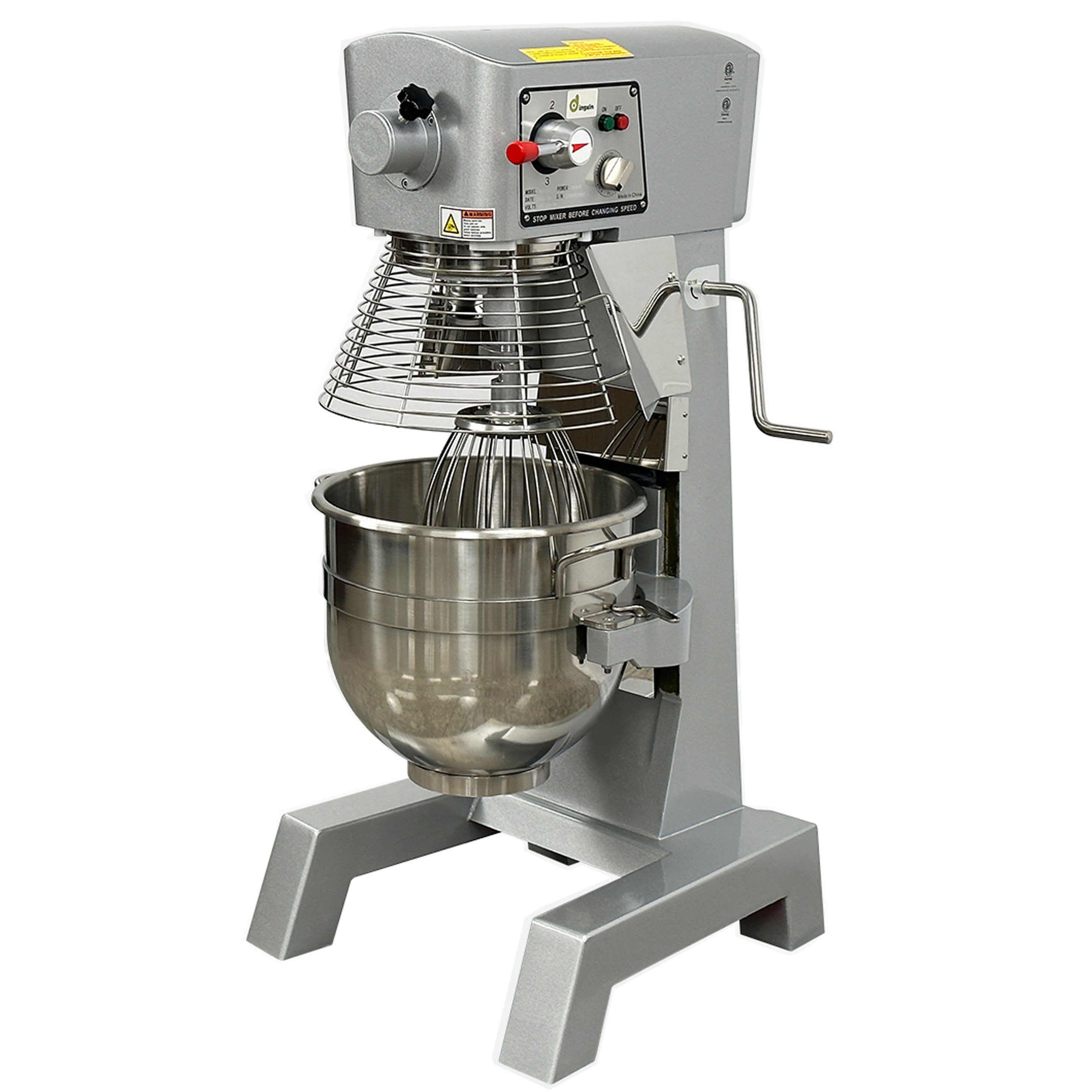 Cooler Depot Commercial Dough Mixers 30 qt Mixer HLM-30Big NSF ETL Certified