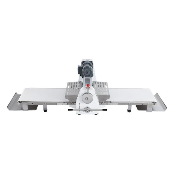 Commercial Dough Sheeter 19.7", Electric Dough Roller Machine, Pastry Press for Puff Pastry, Adjustable Thickness, Folding Design for Bakery & Home Use