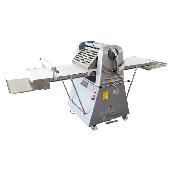 Commercial Dough Sheeter Reversible Pasta Roller Danish Pastry Machine with Foot Control 520A Vertical