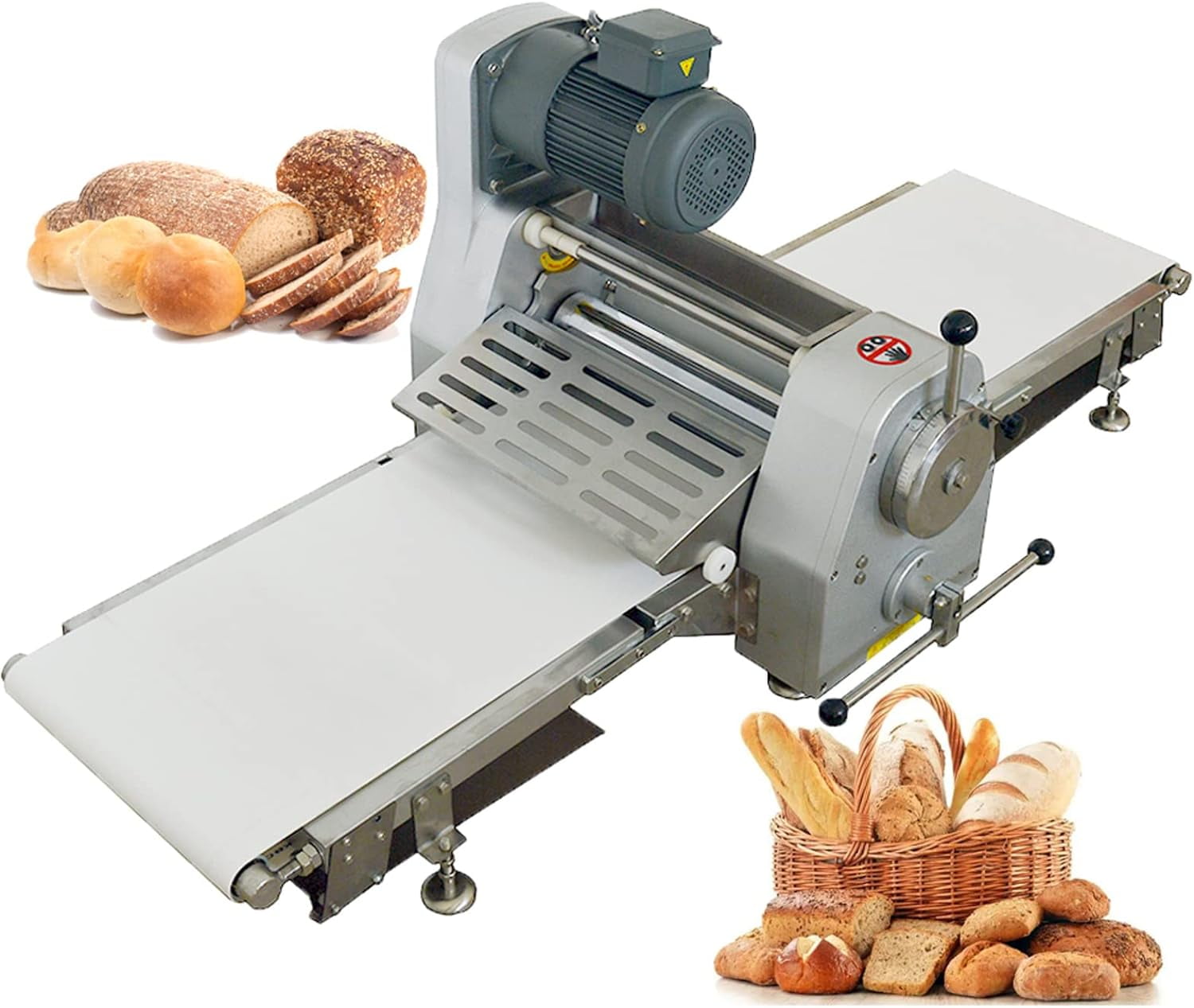 Commercial Dough Sheeter Reversible Press Sheeter Folding Danish Pastry ...
