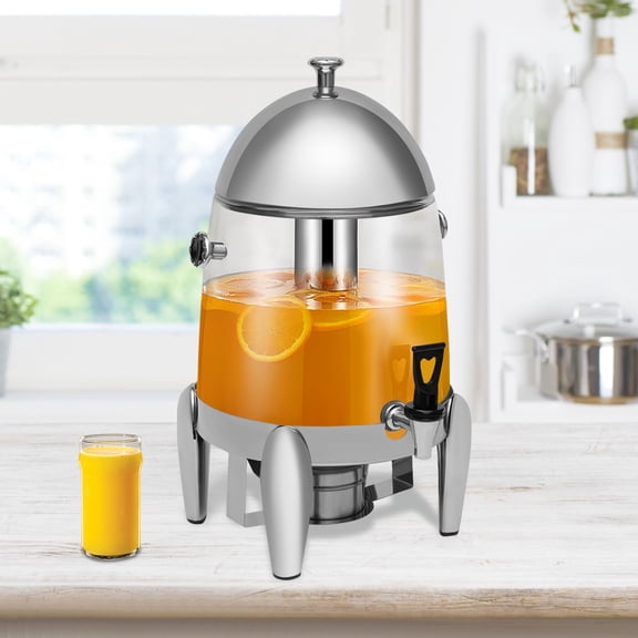 Commercial Drink Warmer, 35-85C Digital Control with Food-Grade Steel, for Tea Houses/Buffet Stations