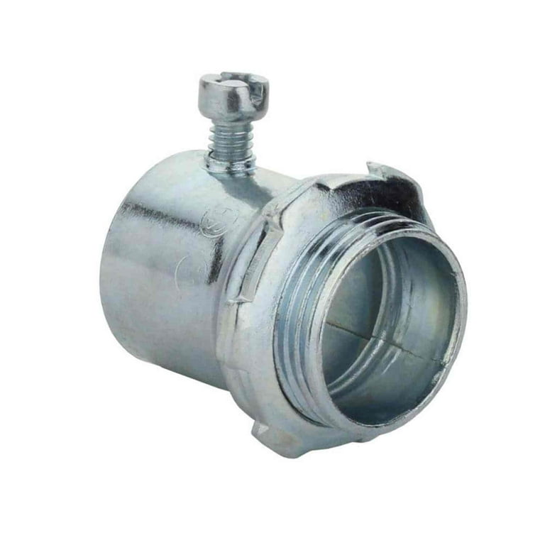 1/2 in. Electric Metallic Tube (EMT) Set-Screw Coupling (50-Pack) 1/2 in. Electric Metallic Tube (EMT) Set-Screw Coupling (50-Pack)