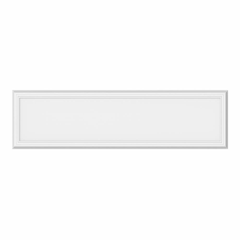 Commercial Electric 1'x 4' 50W White LED Flat Panel Flush Mount Ceiling Light