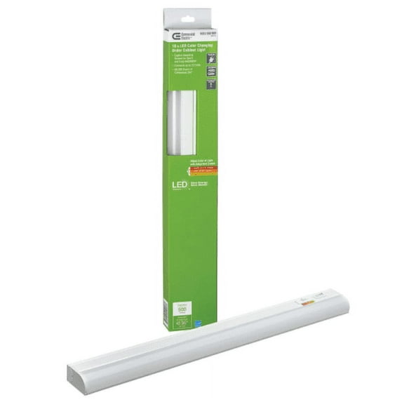 Commercial Electric 13” Slim LED Color Changing Under Cabinet Light White