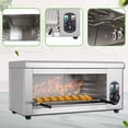 thumbnail image 1 of Commercial Electric Cheese Melter Oven Toaster 110V 1500W Salamander Broiler, 1 of 10