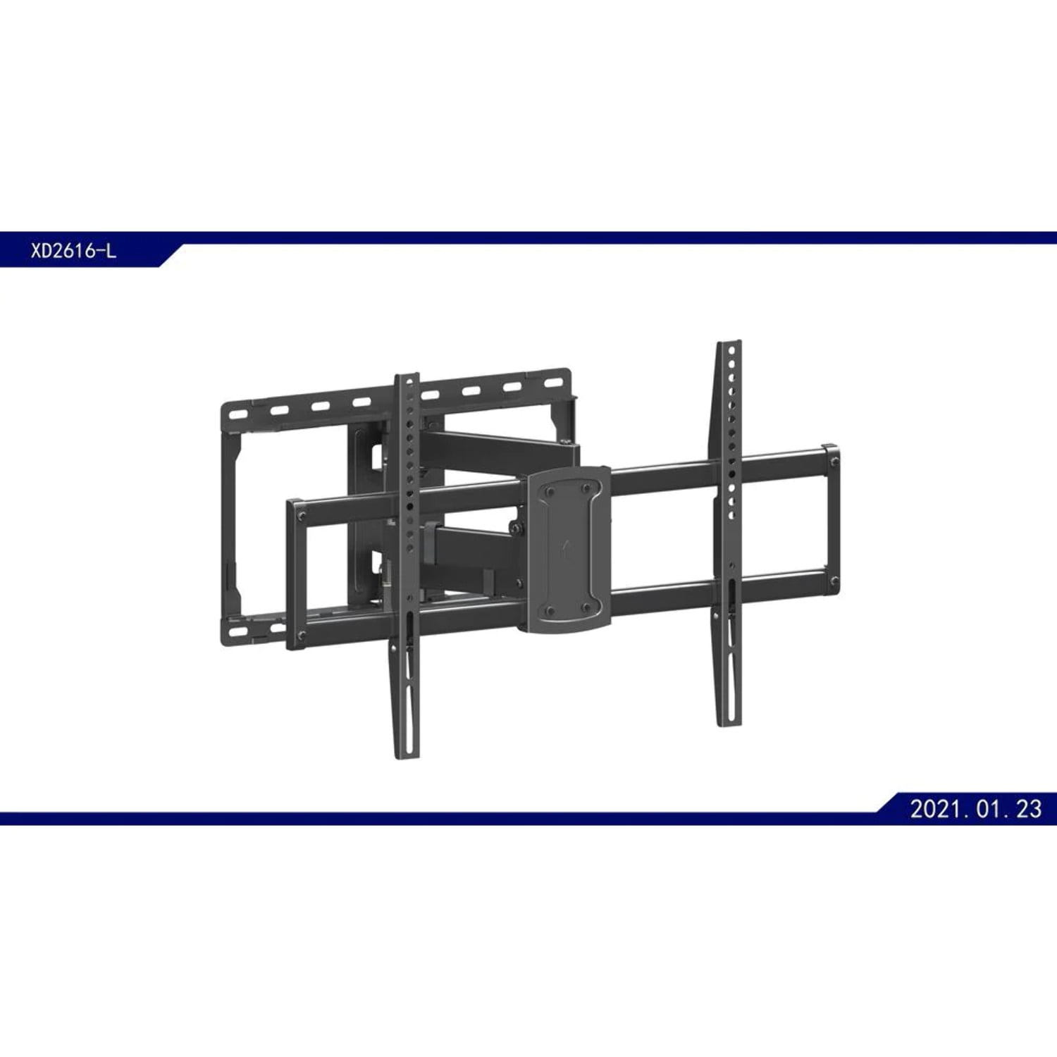 Commercial Electric Full Motion Wall Mount for 32 in. to 90 in. TVs