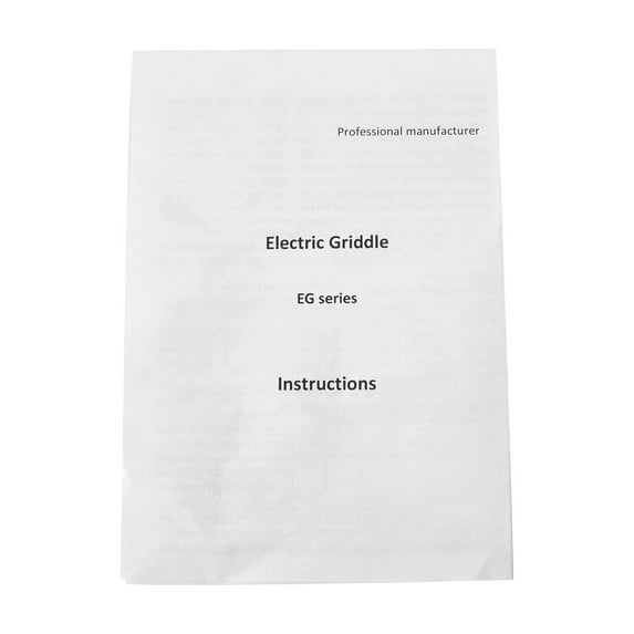 Commercial Electric Griddle Hotplate BBQ Kitchen Hot plate Stainless Steel Countertop 1300W