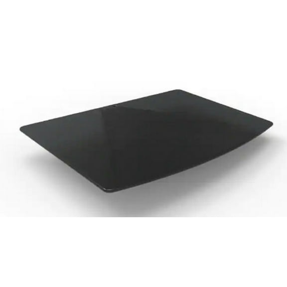 Commercial Electric MB-51310 Wall Mounted Component Shelf Black