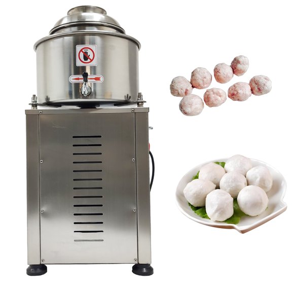 Commercial Electric Meat Puree Making Machine for Fish Balls and Meat Paste Stainless Steel 220V