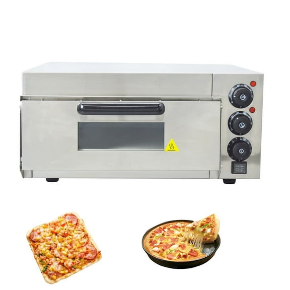 Commercial Electric Pizza Oven Countertop Single-Deck Multi Purpose Oven
