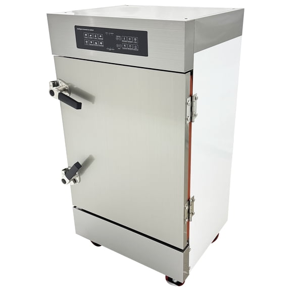 Commercial Electric Steamer Cabinet 8 Trays 220V 3PH 9KW Intelligent Control