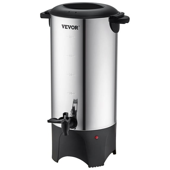 Commercial Fast-Brew Coffee Urn – 50 Cup Stainless Steel Coffee Maker