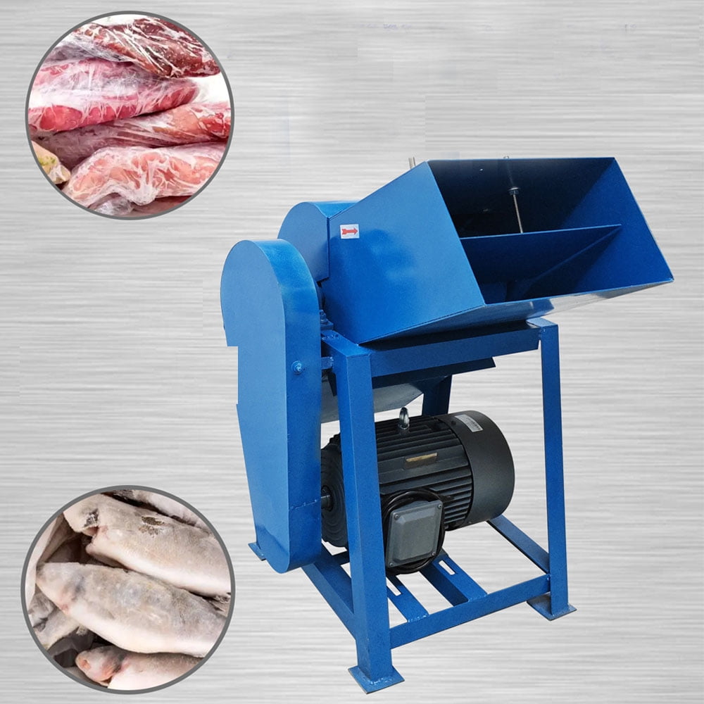 Commercial Feed Processor Frozen Fish Frozen Meat Frozen Products Crusher 220V