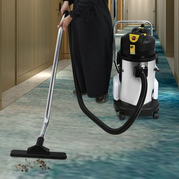Commercial Floor Cleaning Machine, 22.97ft Cord Carpet Extractor 87PSI