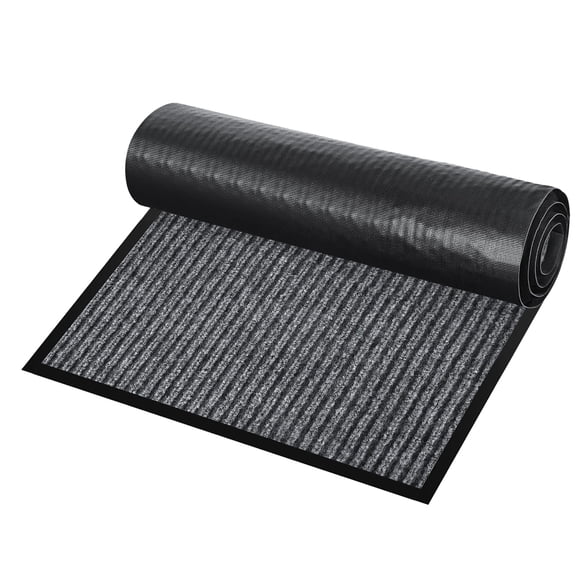 Commercial Floor Mat 2' X 4' Front Door Extra Large  Industrial Hallway Runner Rug Heavy Duty Outdoor Indoor Utility Low Profile Entryway Carpet Non Slip Backing For Home Office