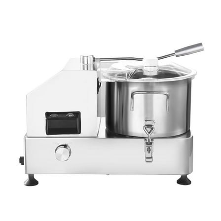 Commercial Food Processor Variable Speed Control Kitchen Chopper Large Capacity Stainless Steel Vegetable Slicer Commercial Chopping Machine