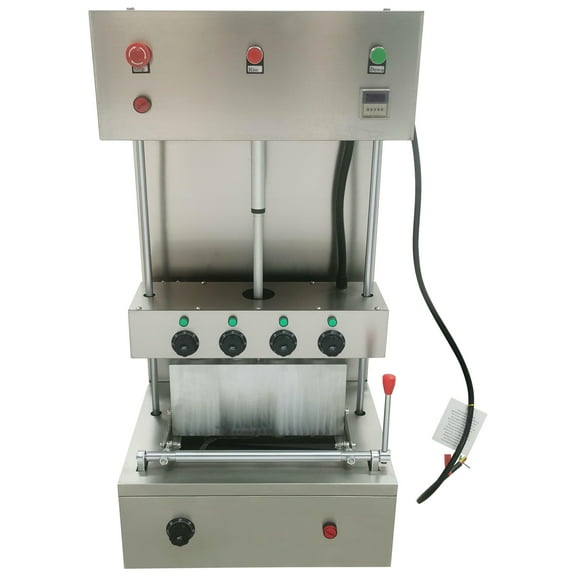 Commercial Four Head Pizza Cone Shape Making Machine Ice Cream Cone Forming Equipment Max 300 110V