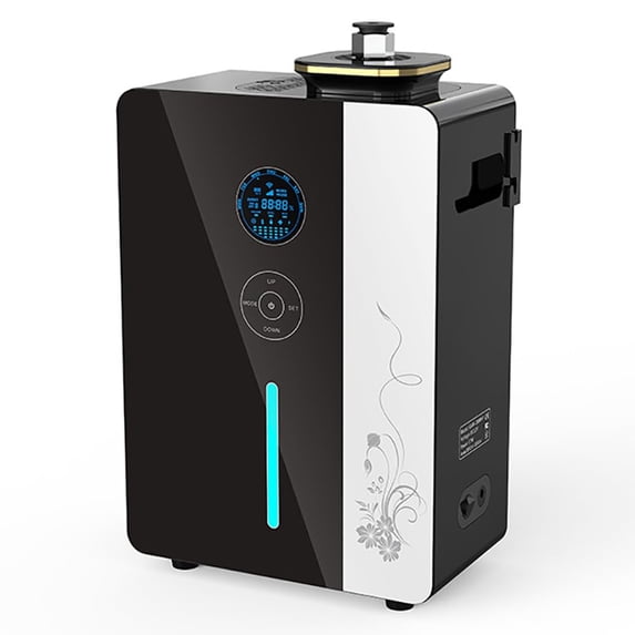 Commercial Fragrance Machine, 17W 800ml Air Scent Diffuser, Quiet Smart Nebulizing Aroma Diffuser, 3500-7500 Sq.ft Coverage, For Hotel, Office, Theater
