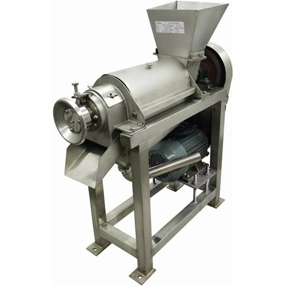 Commercial Fruit Juicer Vegetable Spiral Press Blueberry Extractor Crusher Stainless Steel 220V