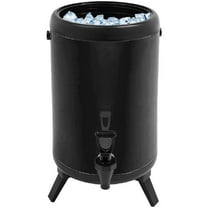 Commercial Grade 304 Stainless Steel Drink Container 6L Beverage Dispenser