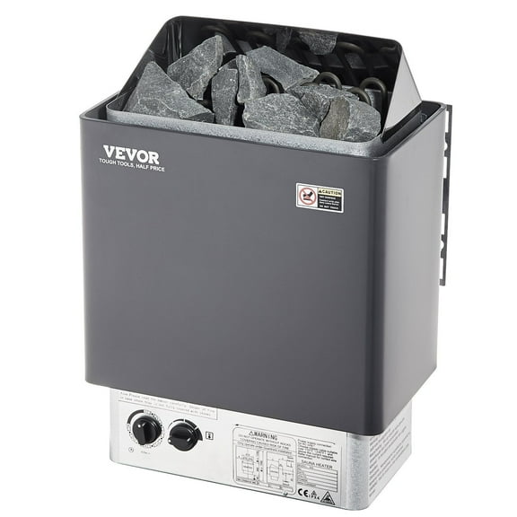 Smart 9KW Sauna Heater with Timer Steam Bath Stove with Digital Control, Adjustable Temperature for 317-459 Cu.Ft Spaces, 220V for Spa/Hotel/Home