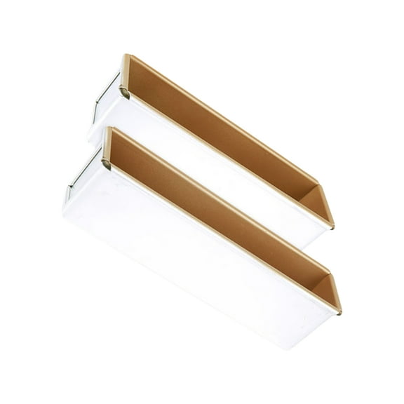 Commercial Grade Baking Molds Rectangular Aluminum Alloy Cake Pan With Nonstick Coating Bread Tins Kitchen Gadget