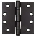 thumbnail image 1 of Commercial Grade Ball Bearing Hinge, 4 Inches, Square Corner, .129 Gauge, Matte Black by Stone Harbor Hardware, 1 of 1