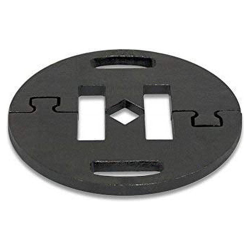 CommercialGrade Canopy Weight Plates 44lb Set of 4 Steel Base Plates