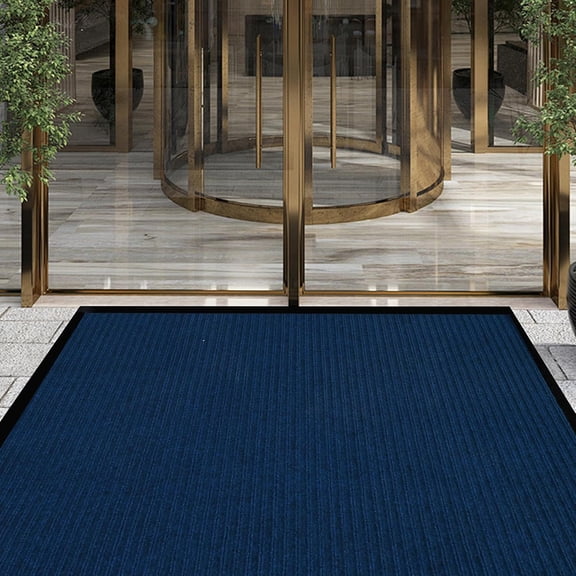 Commercial Grade Door Floor Mat 3' x 10' Brush Step Entrance Mat