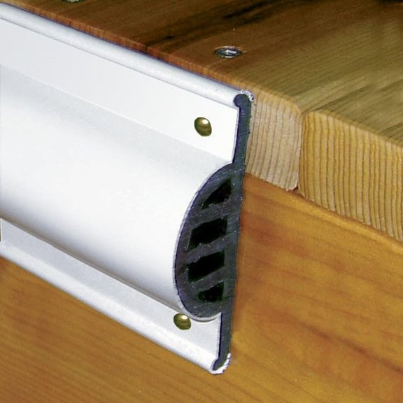 Commercial-Grade Double-Molded Dock Profile, Side Guard | 20' Roll | Heavy-Duty Protection | Premium Construction