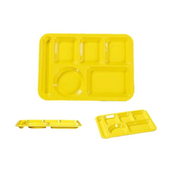 Tableware Heat-Imitation Porcelain Compartment Trays For School And Unit Canteens – Commercial Grade Tableware